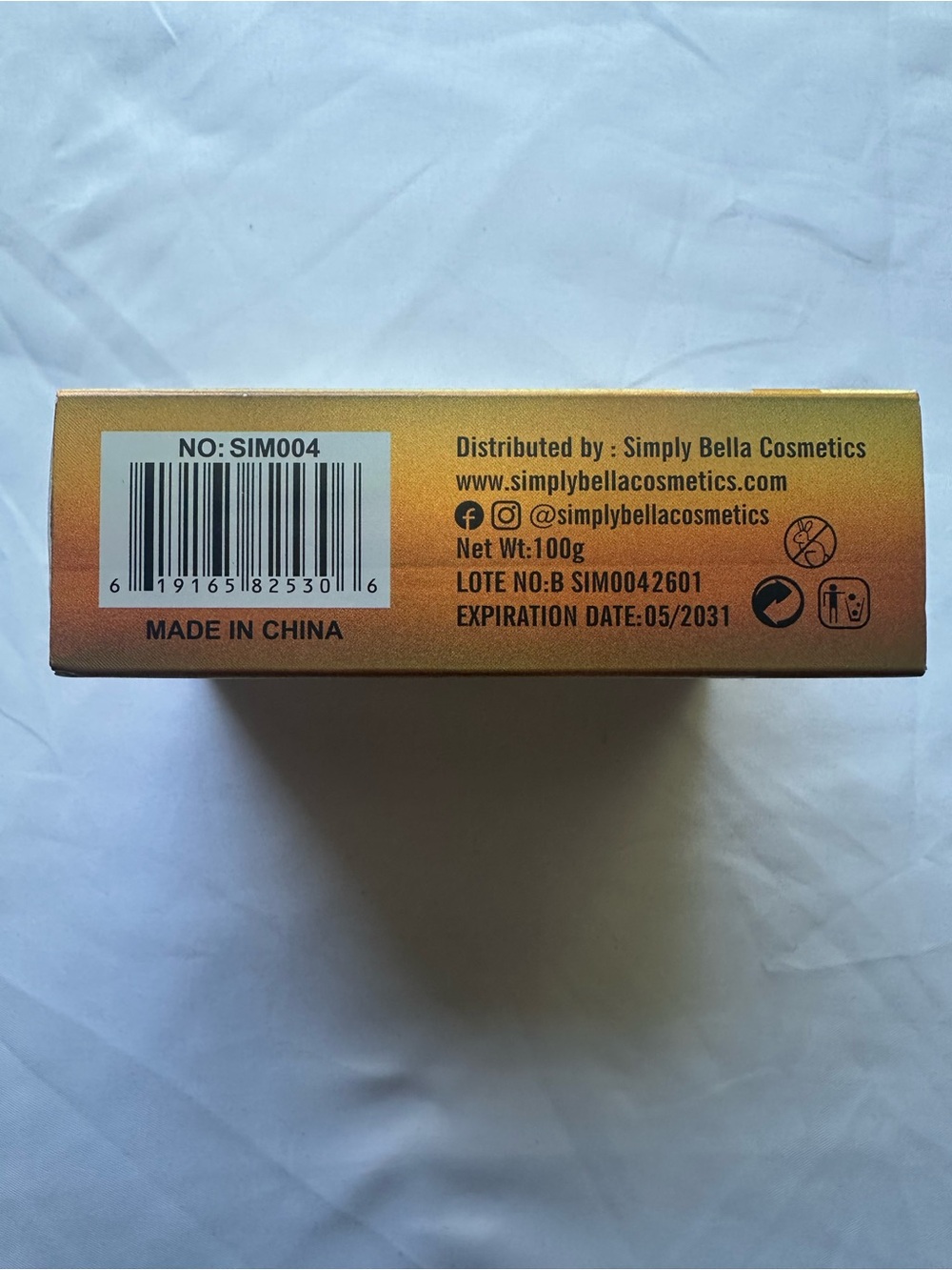 Simply Bella Organic Honey Milk Face & Body Soap Cleanser Bar 100g NIB - Picture 3 of 5